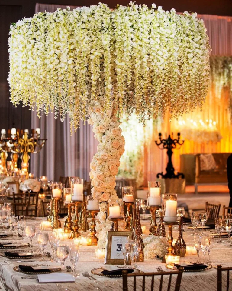 Centerpieces at Wedding Receptions NYT