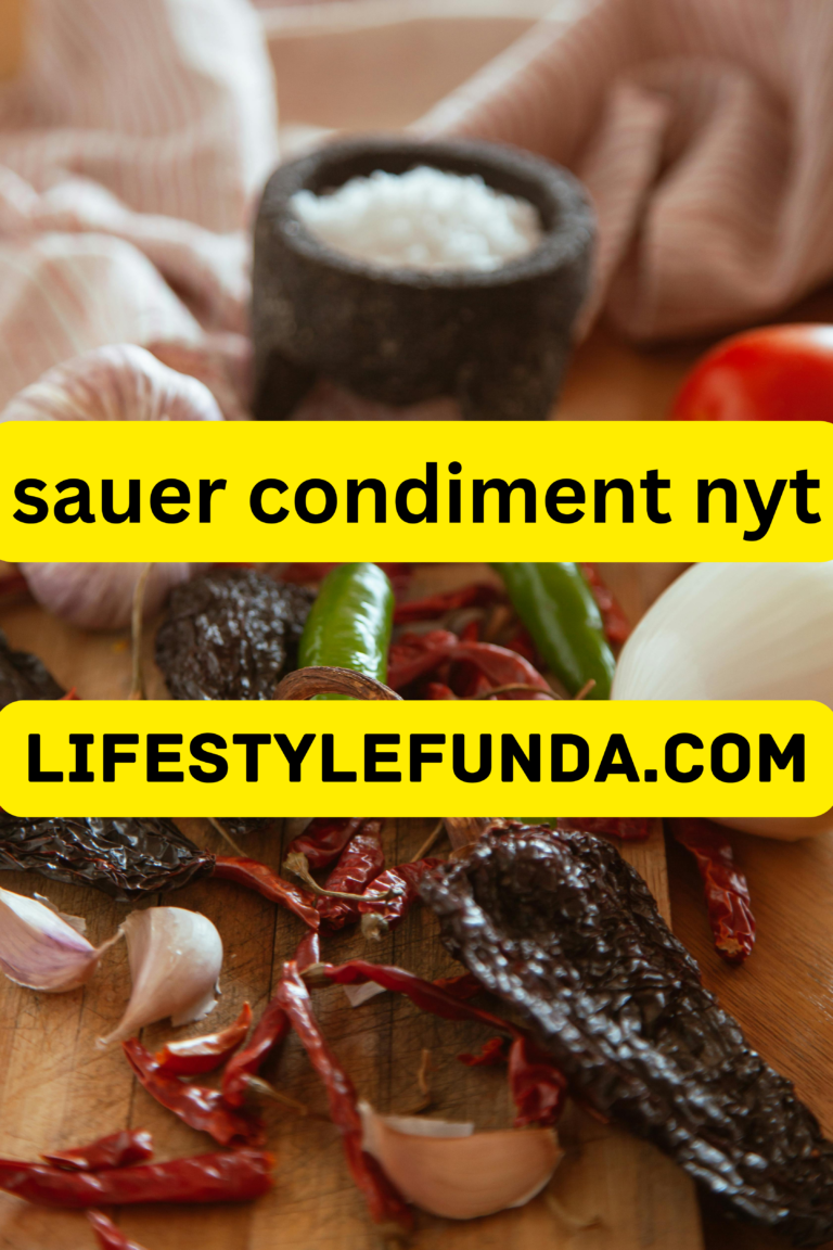 sauer condiment nyt