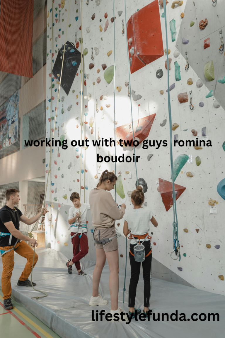 Working Out With Two Guys Romina Boudoir