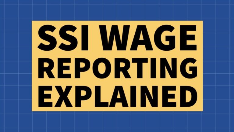 When reporting wages for ssi what do you report earnings