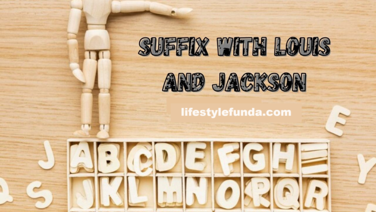 suffix with louis and jackson