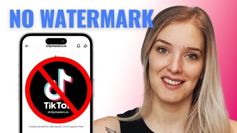 download TikTok video without watermark